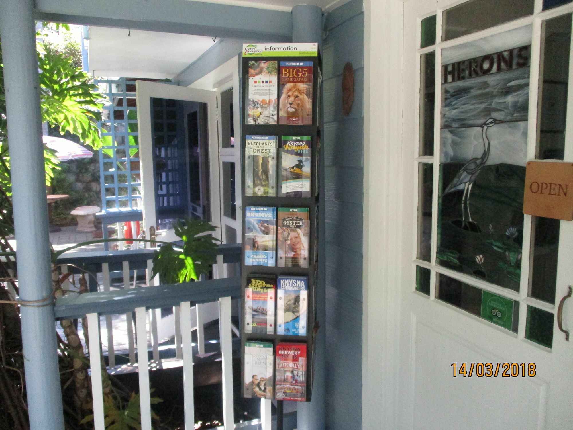 Knysna Herons Guest House Dış mekan fotoğraf